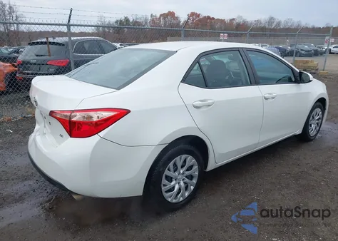 2017 Toyota Corolla Le из США, поврежденный, VIN 5YFBURHE4HP591128